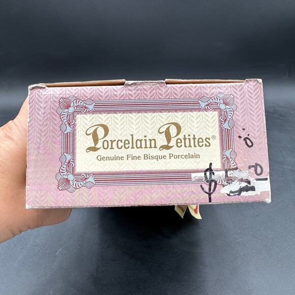 Vintage Porcelain Doll Hand Painted Porcelain Petites - Picture 9 of 11